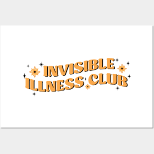 invisible illness club - chronic illness - Disability Awareness Posters and Art